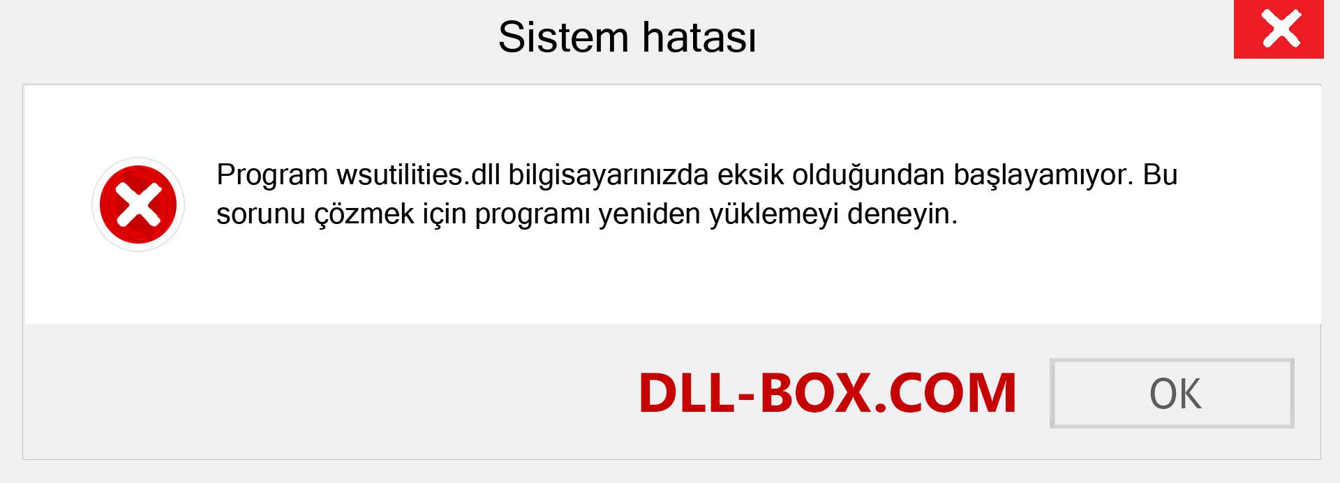 wsutilities.dll dosyası eksik mi? Windows 7, 8, 10 için İndirin - Windows'ta wsutilities dll Eksik Hatasını Düzeltin, fotoğraflar, resimler